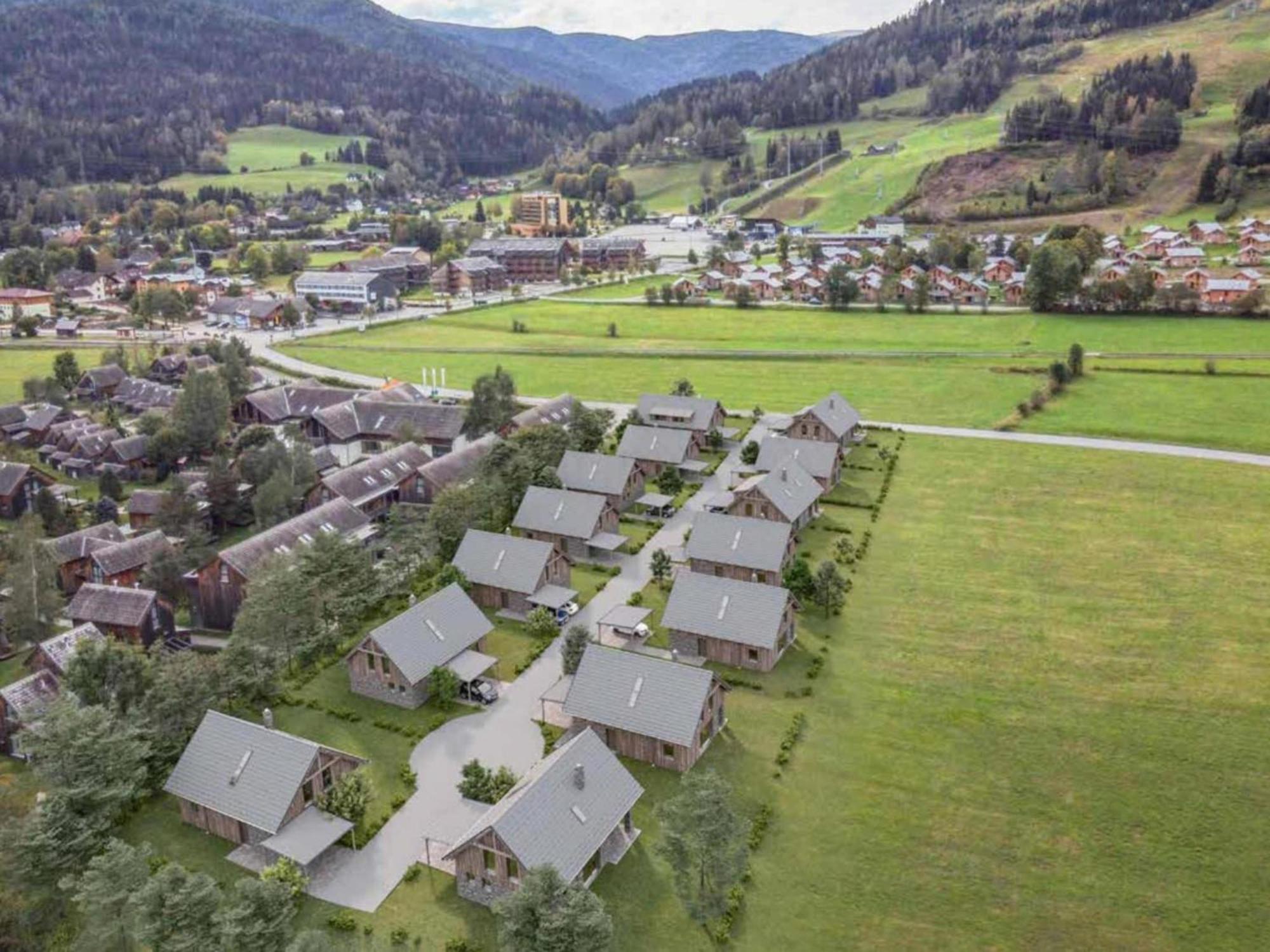 Mountain Chalet Berg-Glueck ซังคท์ลอเรนเซน อ็อบ มูเรา ภายนอก รูปภาพ